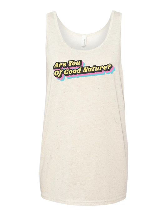 Are You OGN? - Oatmeal tank